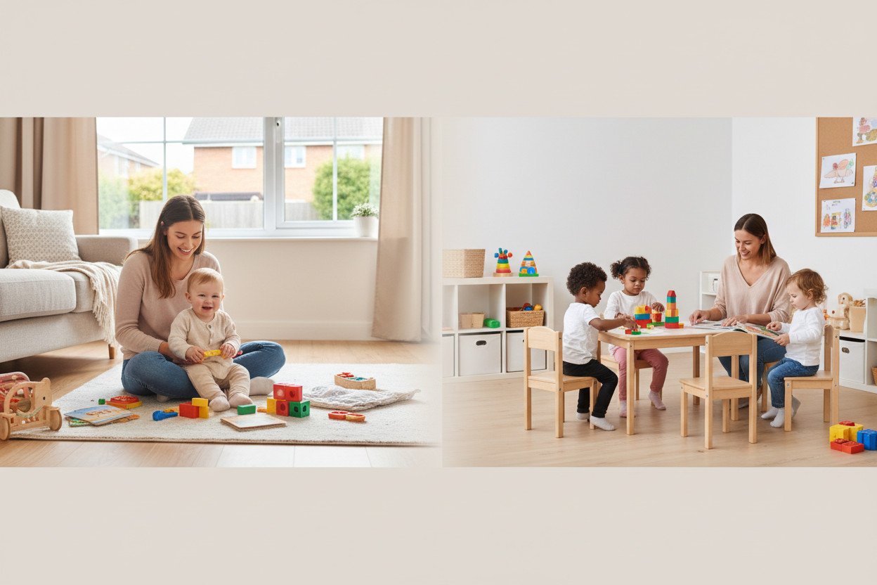 Niania a dzienny opiekun – gdzie przebiega granica