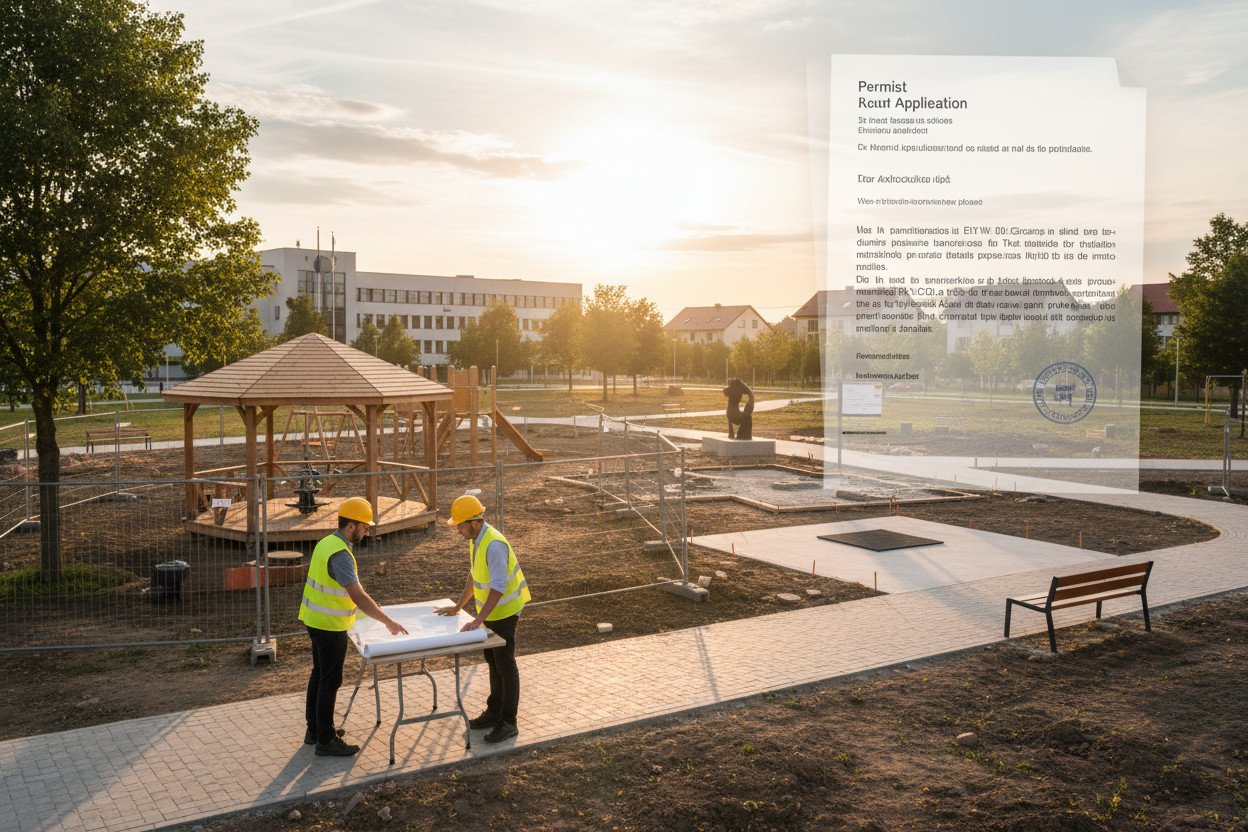 Prawo budowlane a mała architektura w gminie — co wymaga pozwolenia
