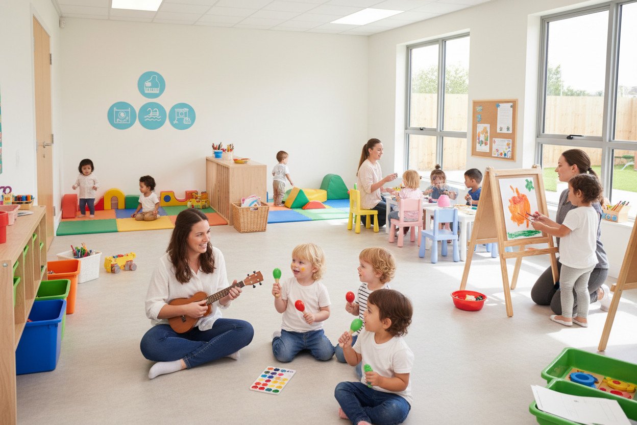 Zajęcia dodatkowe i inne opłaty, które podnoszą żłobek prywatny koszt